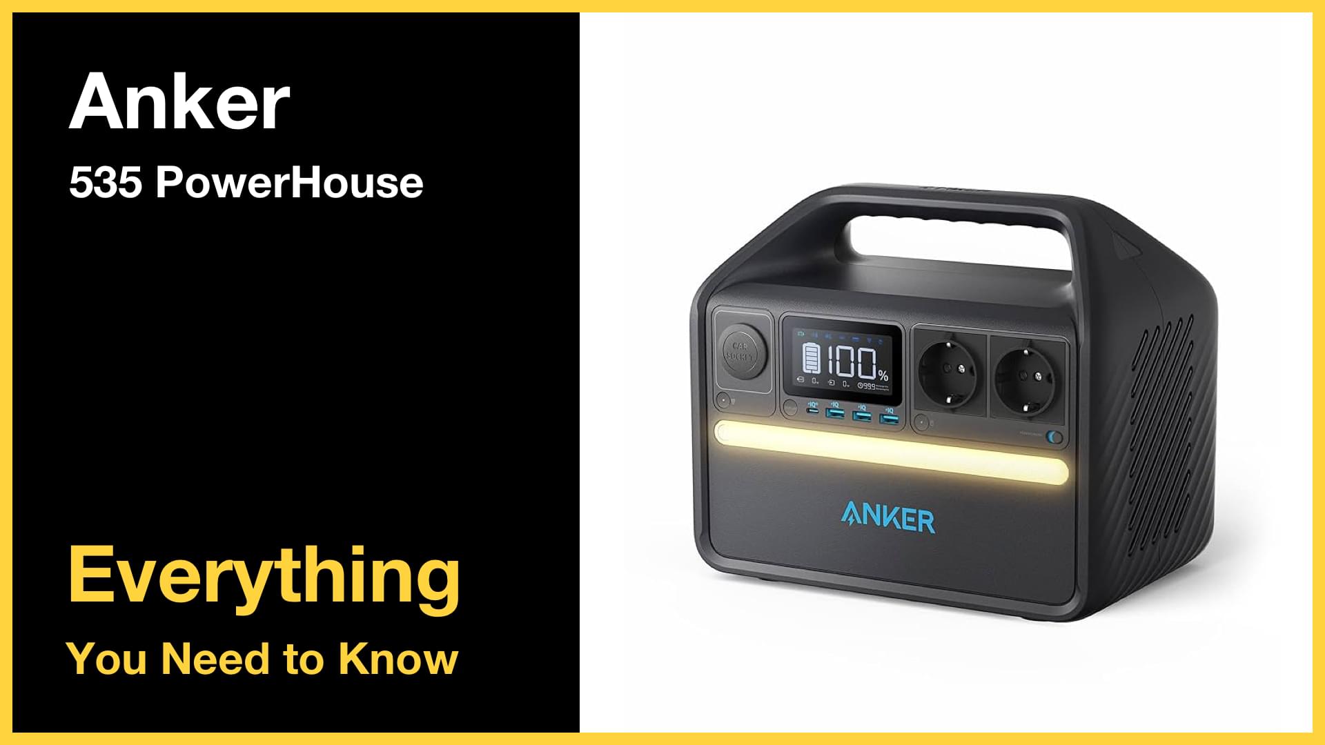 Anker 535 PowerHouse - 知っておくべきすべて – BIKMAN TECH