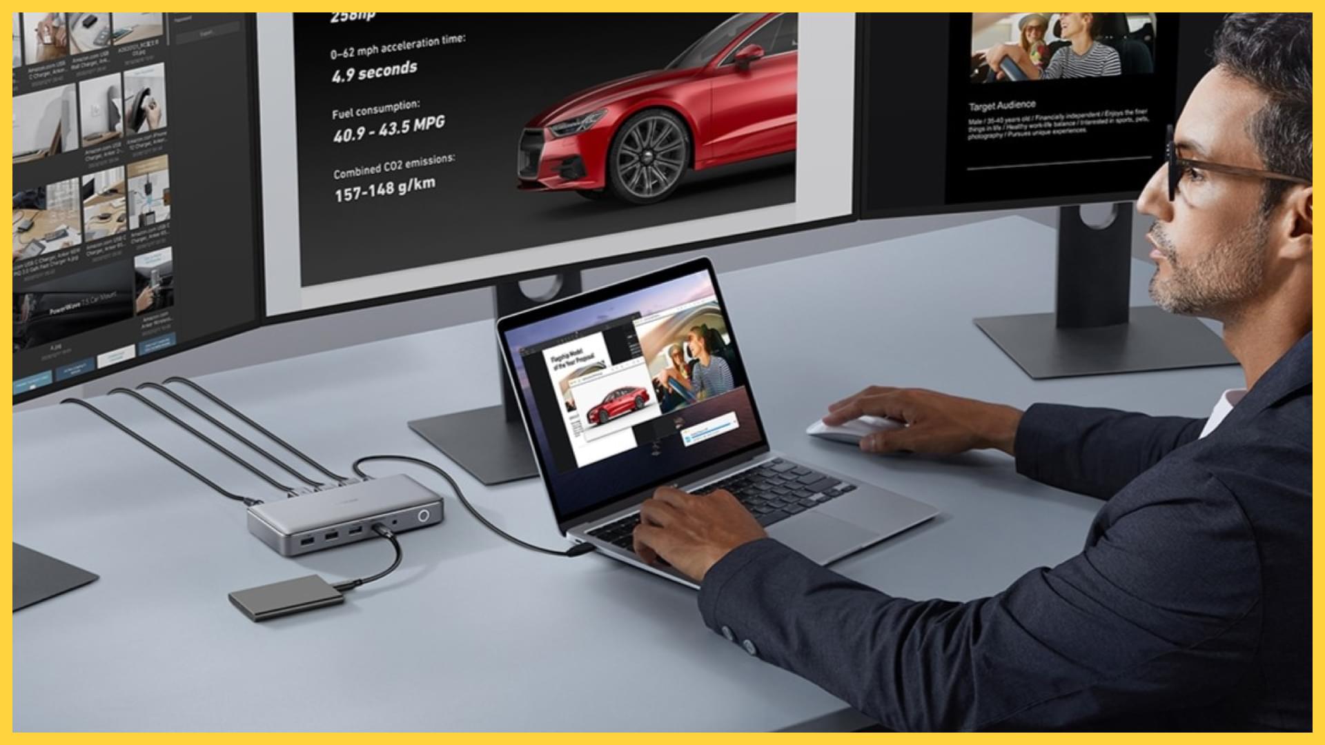 Anker 563 USB-Cドッキングステーション完全ガイド｜10ポート多機能