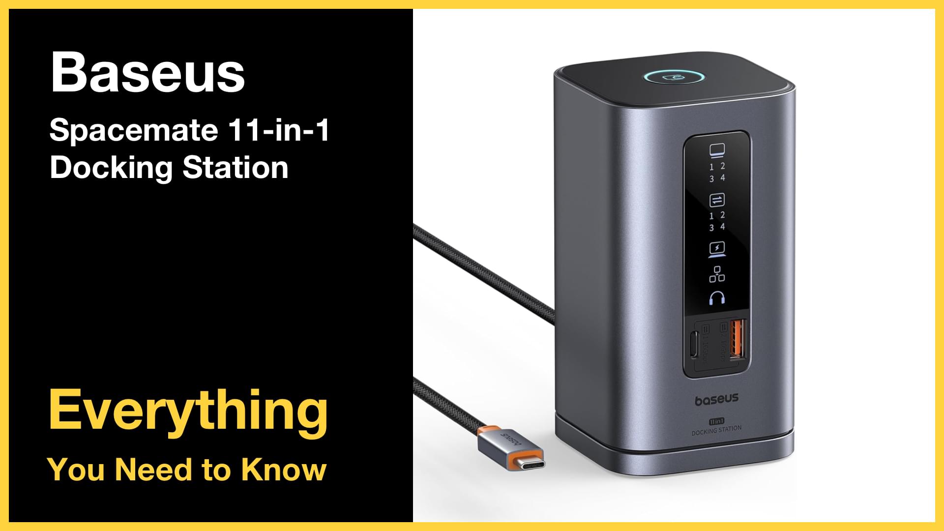 Baseus Spacemate 11-in-1 Docking Station - Everything You Need to