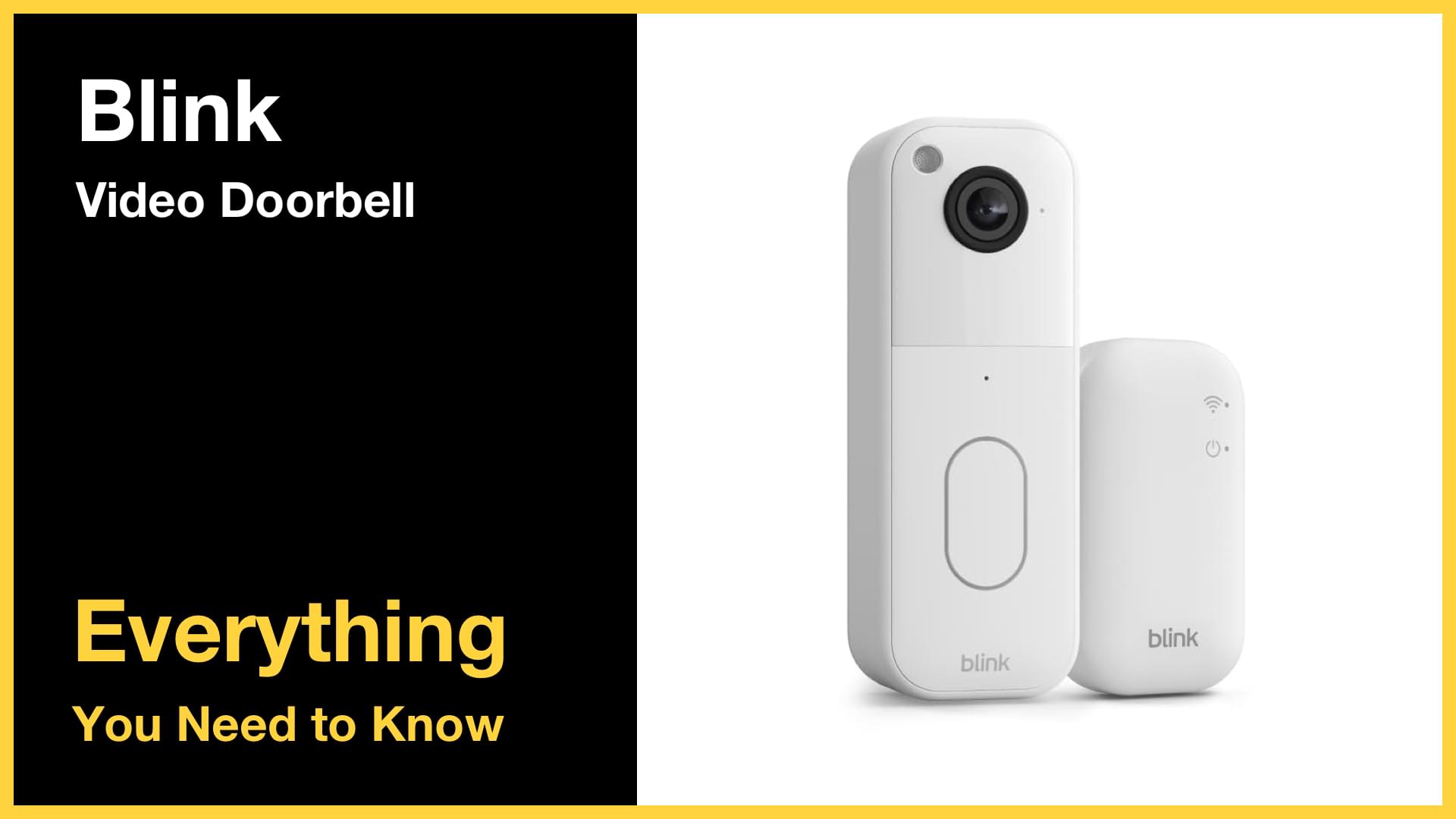 Blinkビデオドアベル - 知っておくべきすべて – BIKMAN TECH