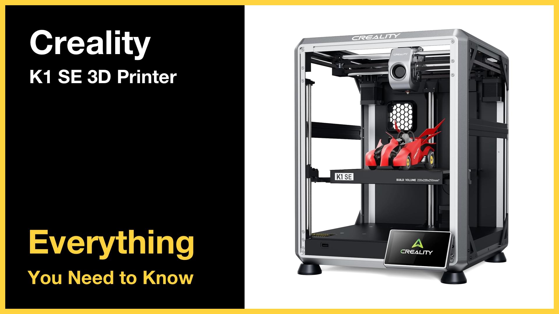 Creality K1 SE 3D Printer - Everything You Need to Know – BIKMAN TECH