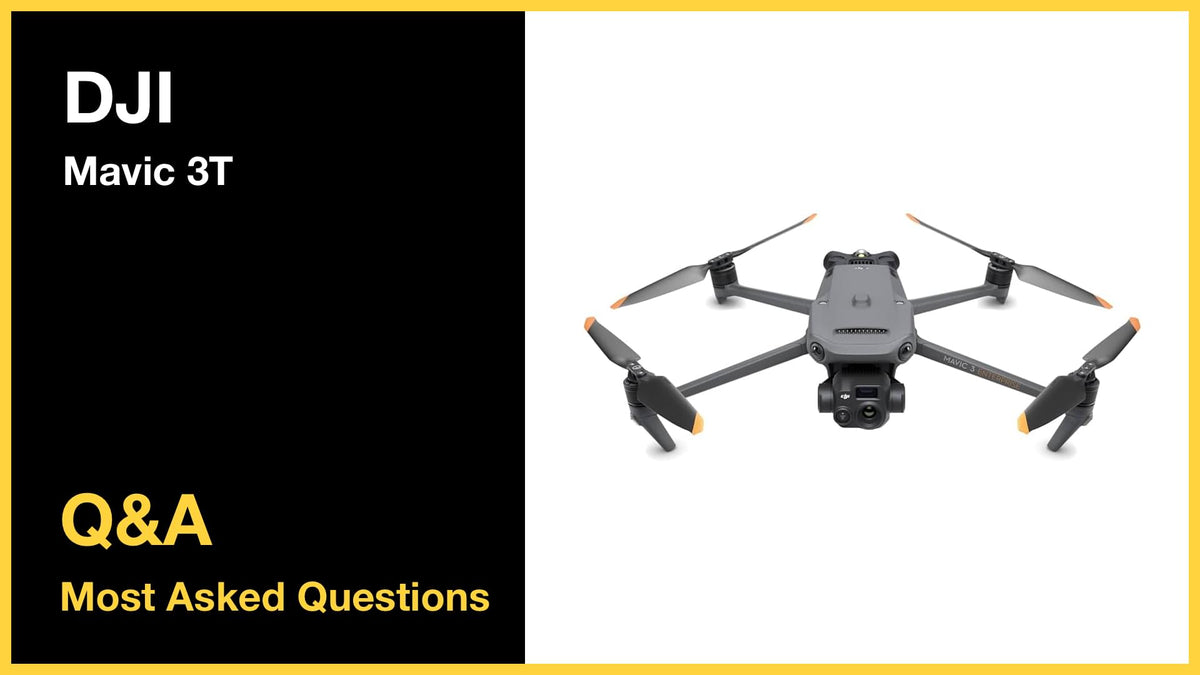 DJI Mavic 3T - Top 10 Questions and Answers Blog Cover image