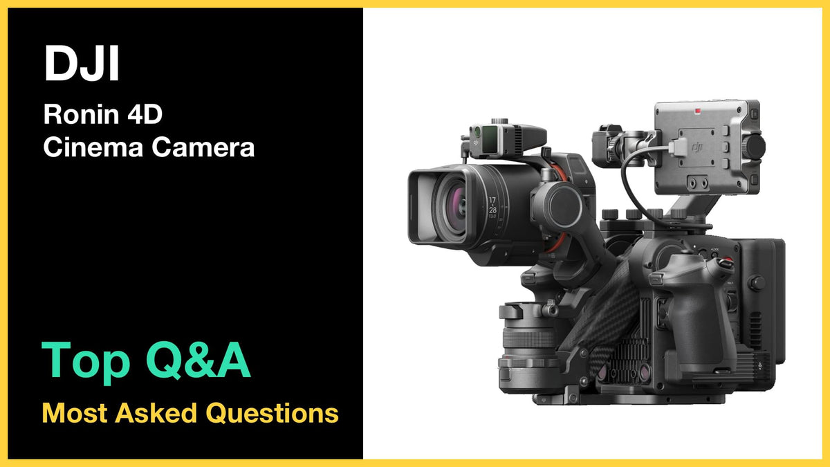 DJI Ronin 4D 6k & 8K- Top 10 Q&A
