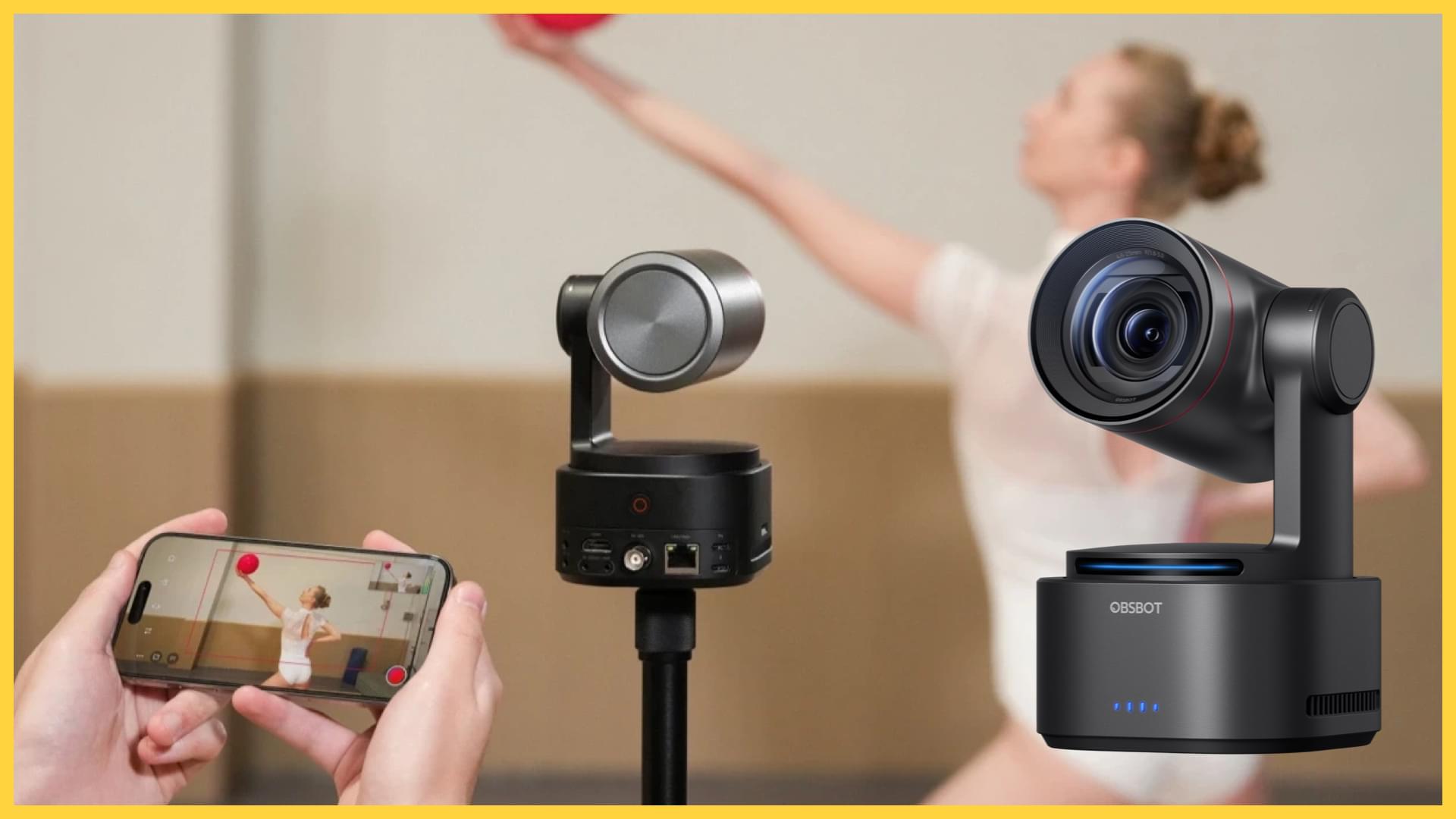 OBSBOT Tail 2 AI追尾カメラ Amazon.com: OBSBOT Tail 2 Camera, With RC,4K@60FPS Live Camera,AI