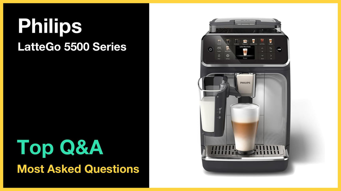 Philips LatteGo 5500 - Top 10 Questions and Answers