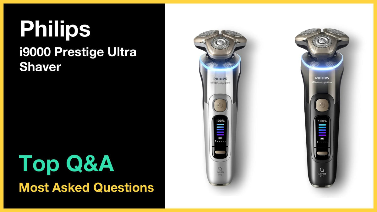 Philips Shaver i9000 Prestige Ultra - Top 10 Questions and Answers