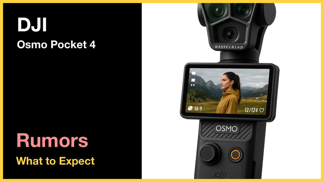 DJI OSMO Pocket 4 Rumors - The Next King of Vlog Cameras?