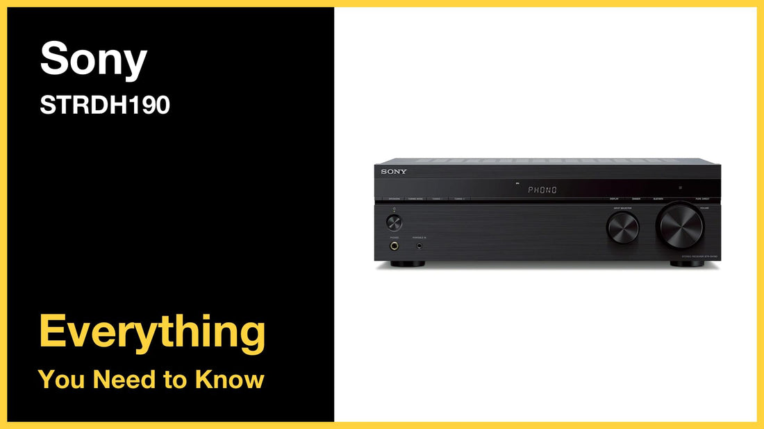 Sony STR-DH190 - Everything You Need to Know