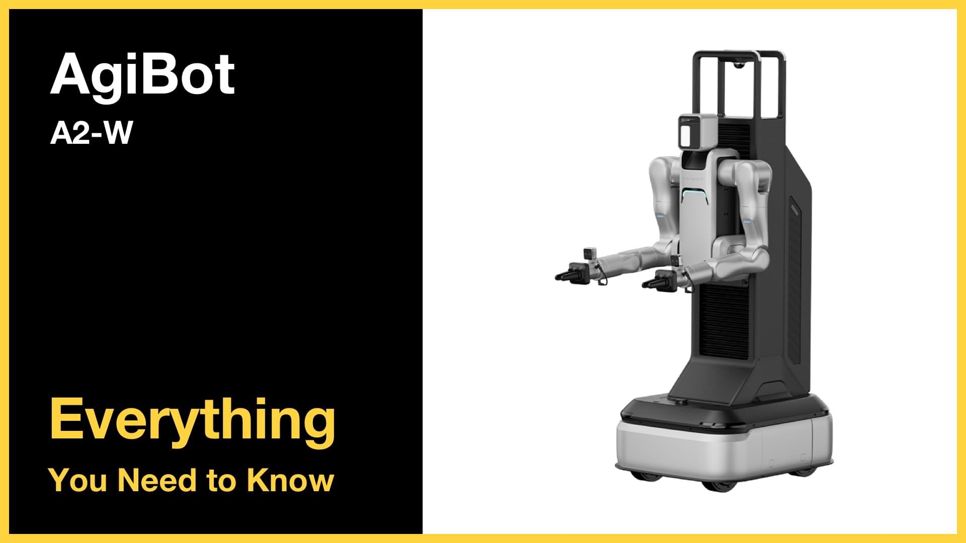 AgiBot A2-W Wheeled General-Purpose Robot - Everything You Need to Know