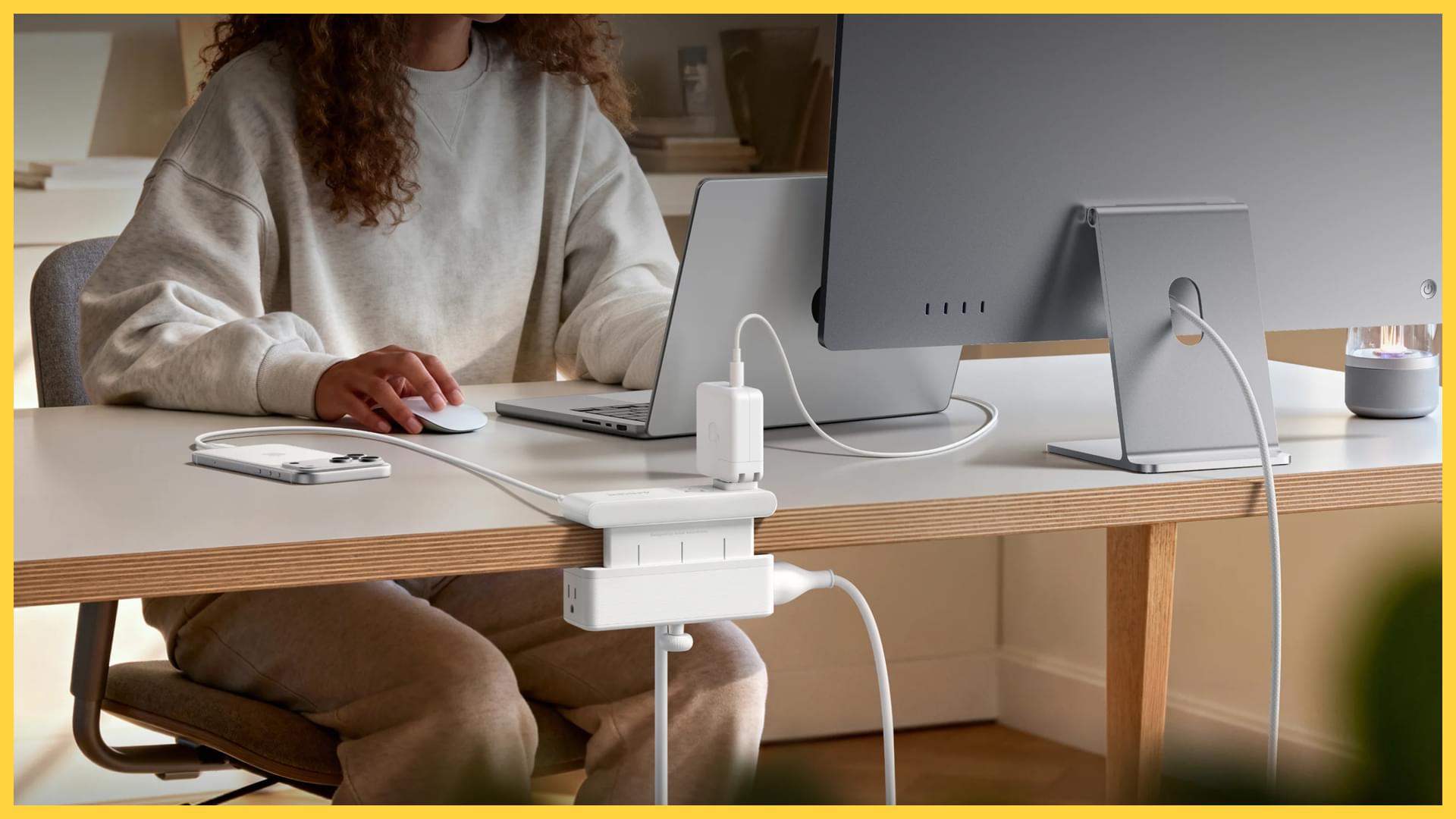 Anker Nano Power Strip - 10 in 1 Clamp Desk Power Hub