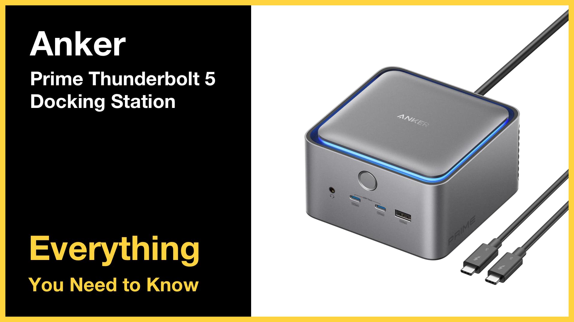 Anker Primeドッキングステーション(Thunderbolt 5) Amazon.com: Anker Prime TB5 Docking Station, 14-in-1 Thunderbolt 5