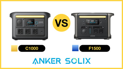Anker SOLIX C1000 vs F1500 Solar Generator