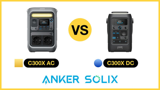 Anker SOLIX - C300X AC vs C300X DC