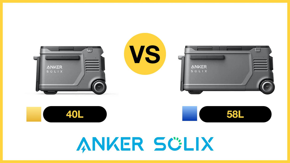 Anker SOLIX EverFrost Cooler 40L vs 58L