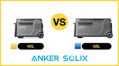 Anker SOLIX EverFrost Cooler 40L vs 58L