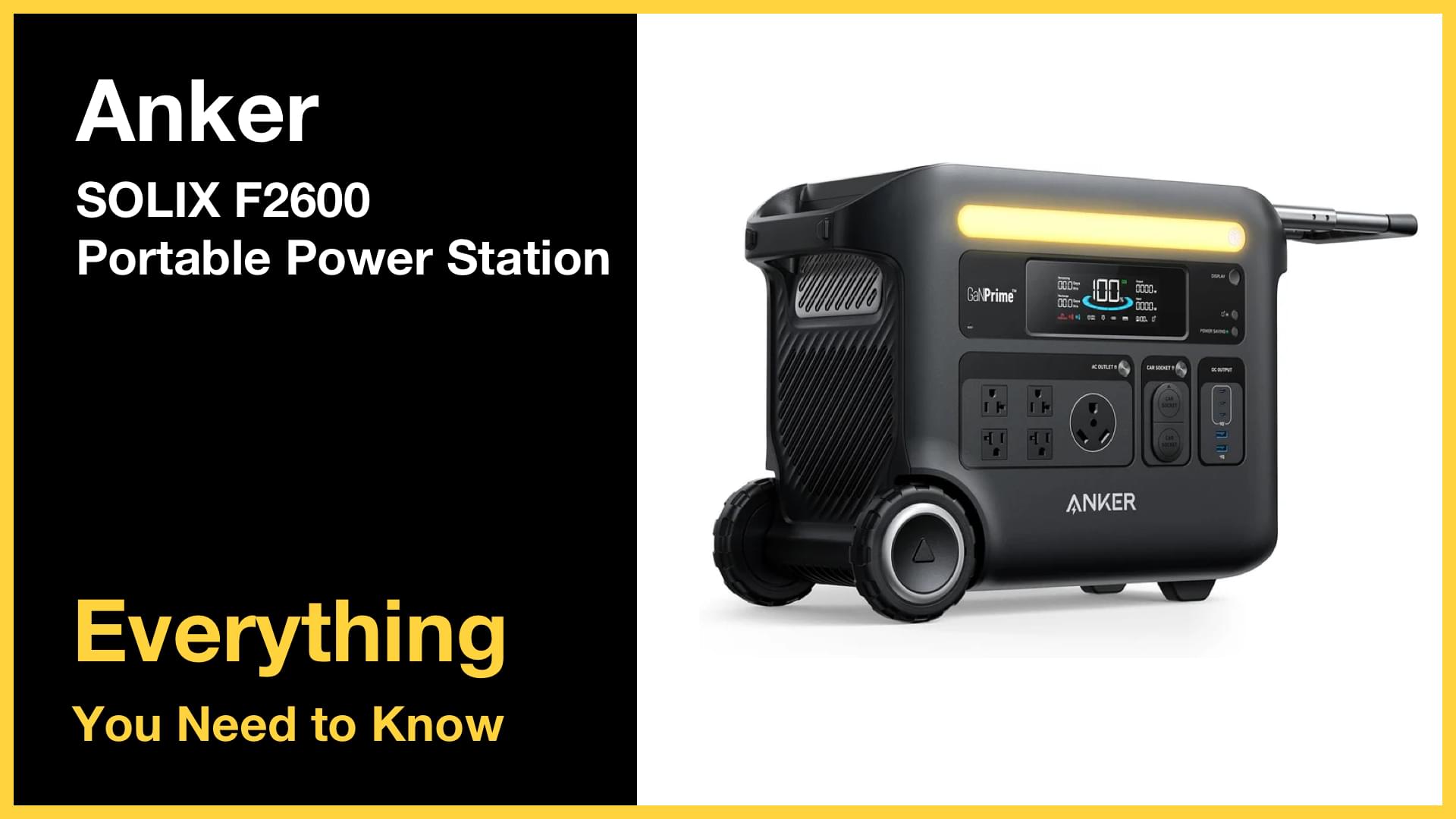 Anker SOLIX F2600 Portable Power Station - Everything You Need to Know in 2025