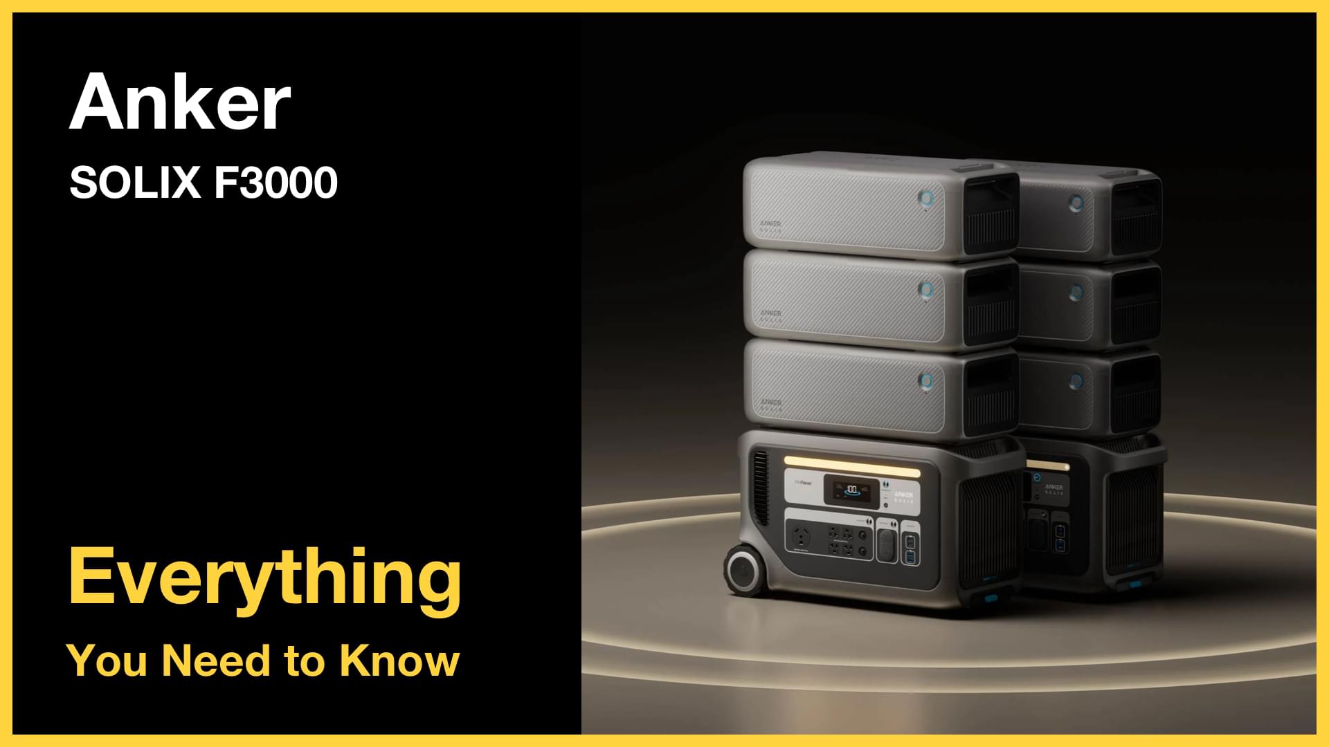 Anker SOLIX F3000 Power Station - Everything You Need to Know