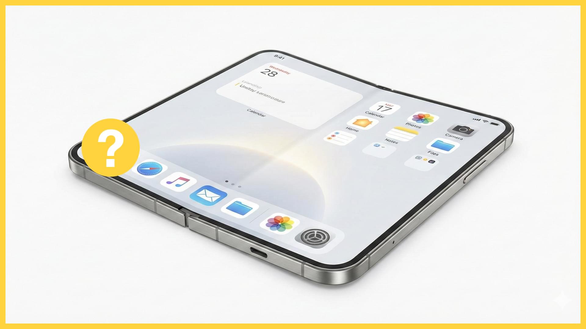 Apple Foldable iPhone - The Project V68 with Self-Healing Screen