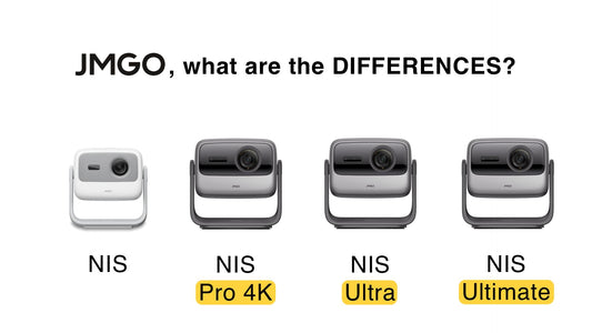 What are the differences of JMGO N1S projectors?