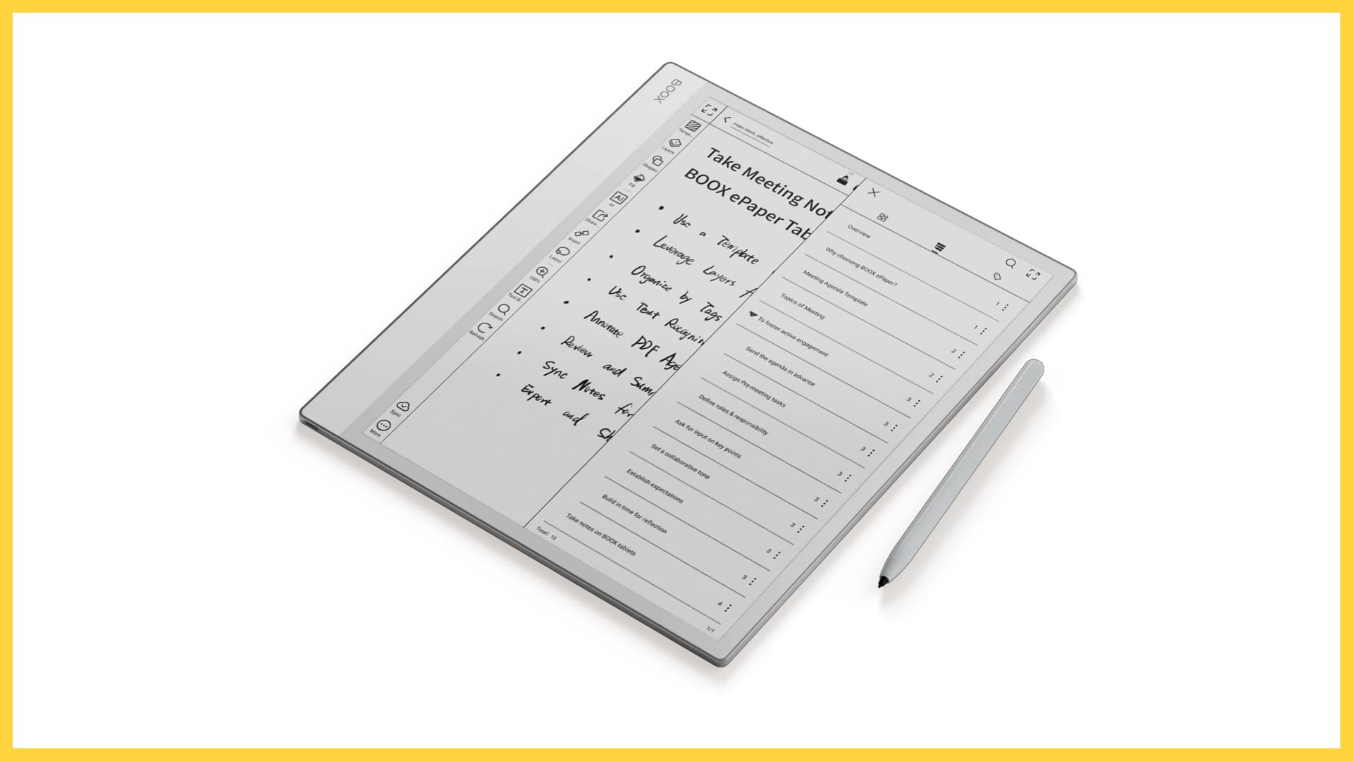 BOOX Note Max - The Ultimate A4 E-Ink Workstation