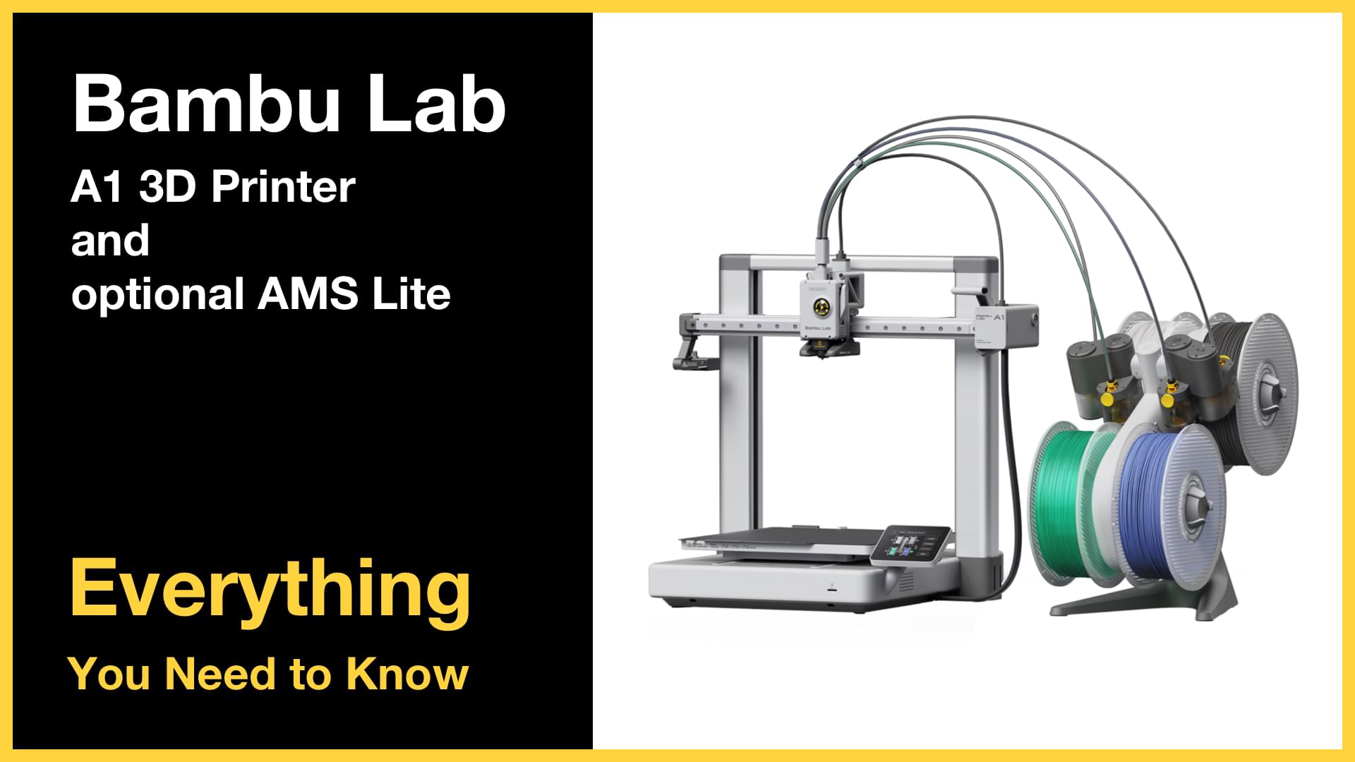 Bambu Lab A1 3D Printer - Everything You Need to Know in 2025 – BIKMAN TECH