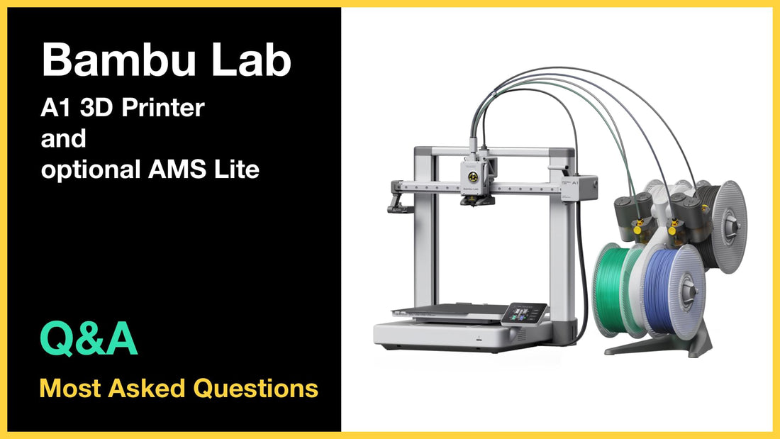 Bambu Lab A1 3D Printer - Top 10 Questions and Answers