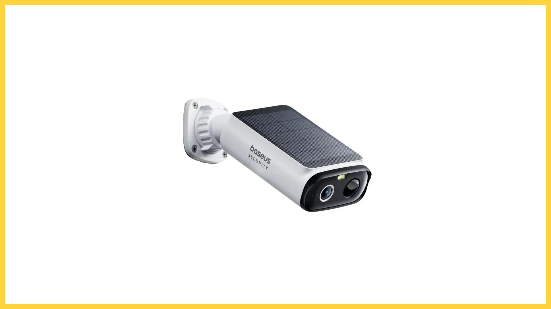 Baseus S1 Lite - Solar-Powered 2K Camera, No Fees