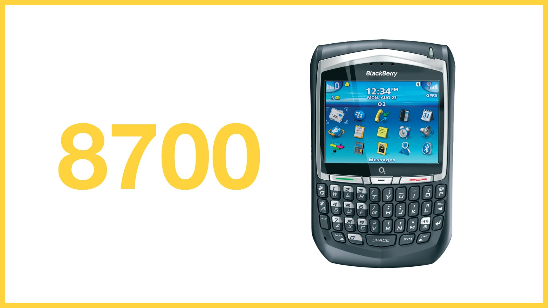 BlackBerry 8700 (2005) - The QWERTY Legend of Productivity