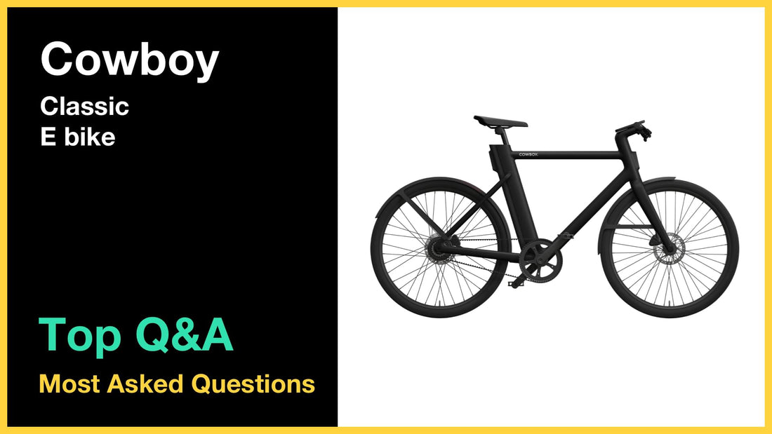 Cowboy Classic E bike - Top 10 Questions and Answers