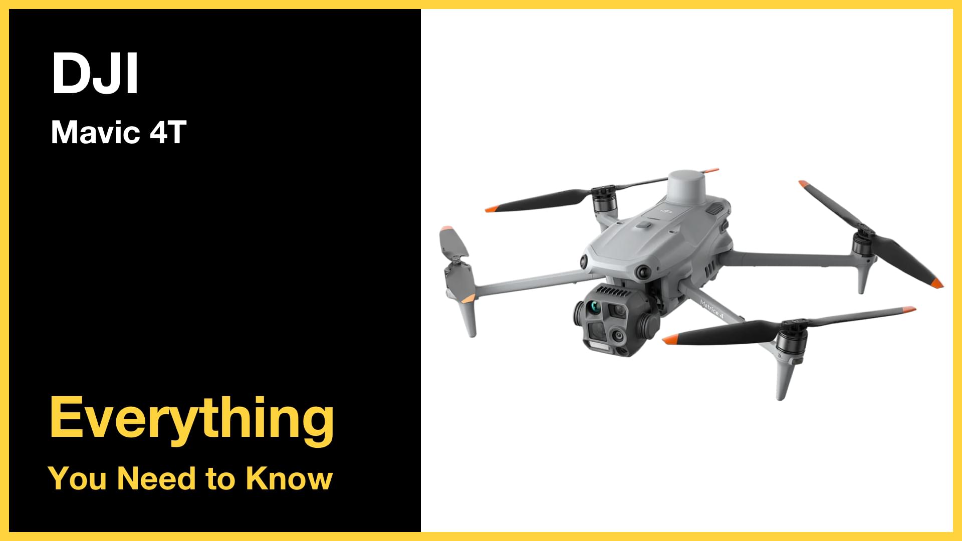 DJI Mavic 4T - Everything You Need to Know