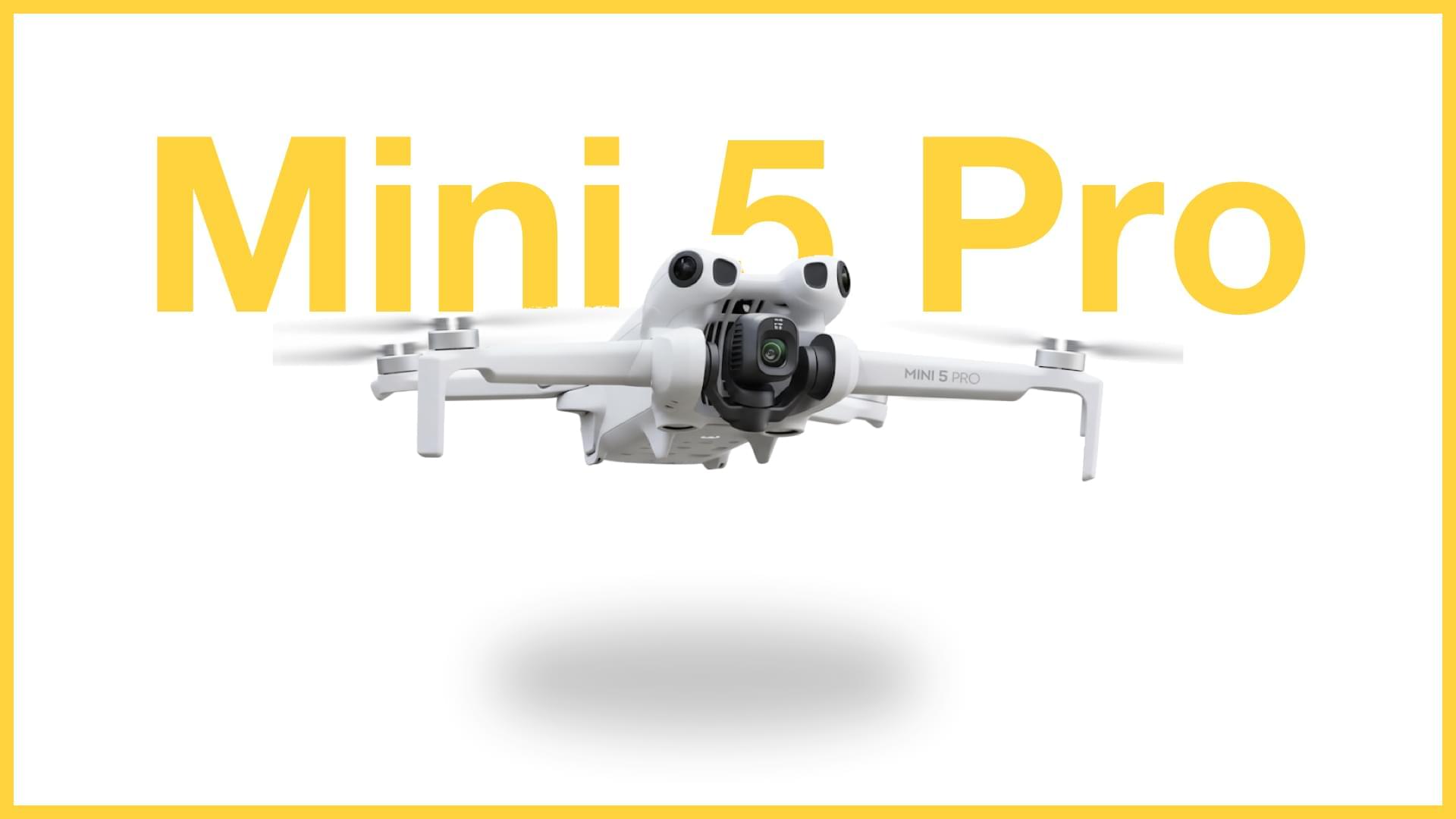 DJI Mini 5 Pro Rumors - A 1-Inch Sensor Mini 4 Pro?