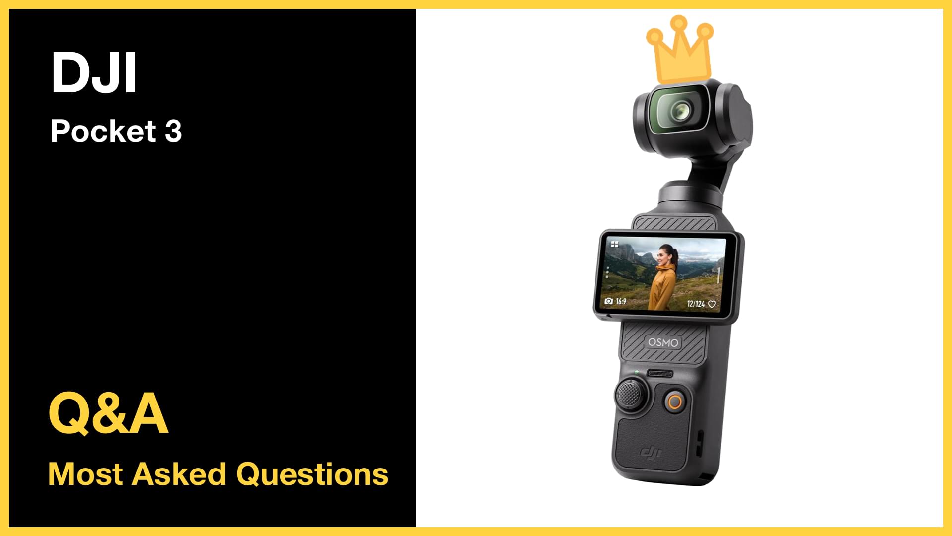 Pocket Tech DJI Osmo Pocket 3 — ответы на 10 главных вопросов – BIKMAN TECH