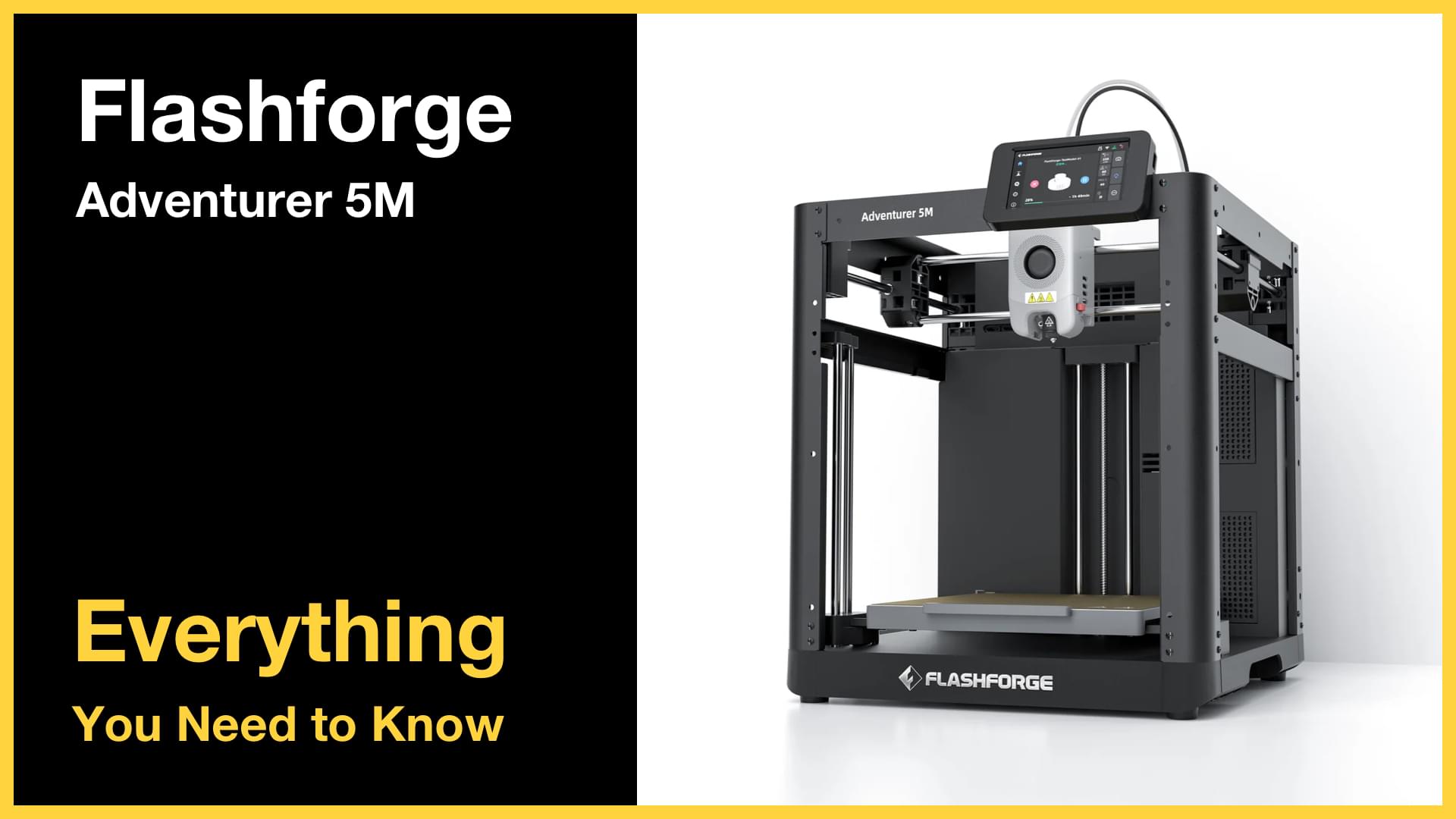 Flashforge Adventurer 5M 3D Printer - Everything You Need to Know