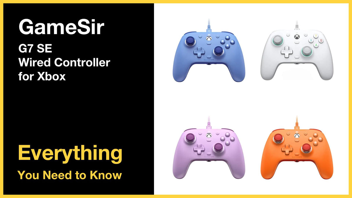 GameSir G7 SE Wired Controller for Xbox - Everything You Need to Know