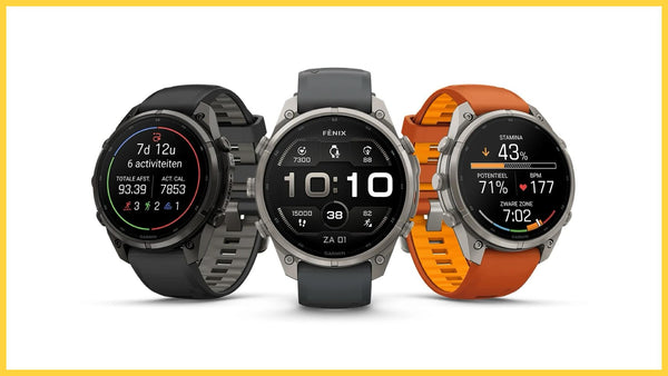 Garmin Fenix 9 - 57-Day Solar, 3,000-Nit AMOLED