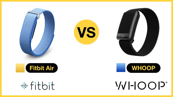 Google Fitbit Air vs WHOOP - The Screen-less Health Tracker Battle