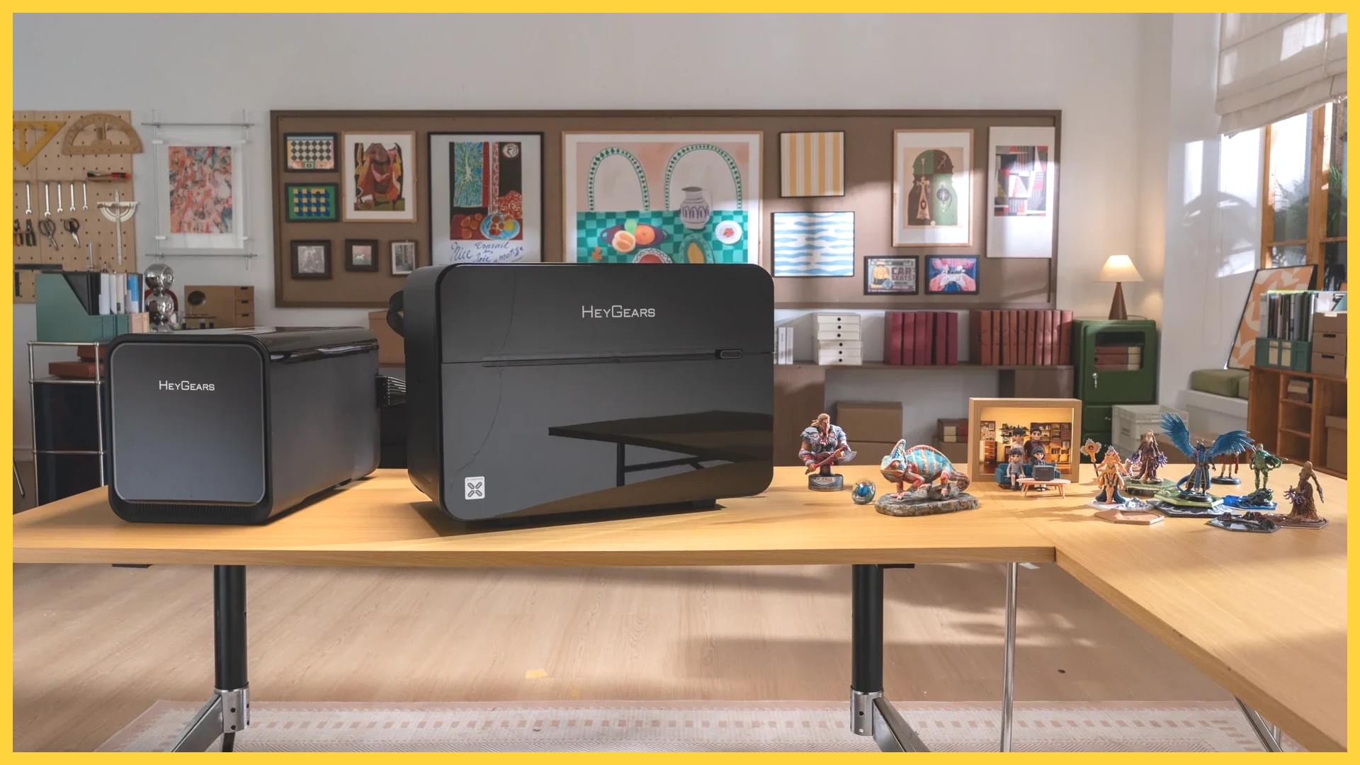 HeyGears G1X - Desktop 3in1 Full-Color 3D & UV Printer