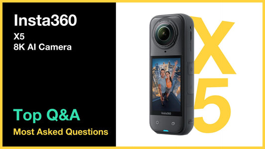 Insta360 X5 - Top 10 Questions and Answers