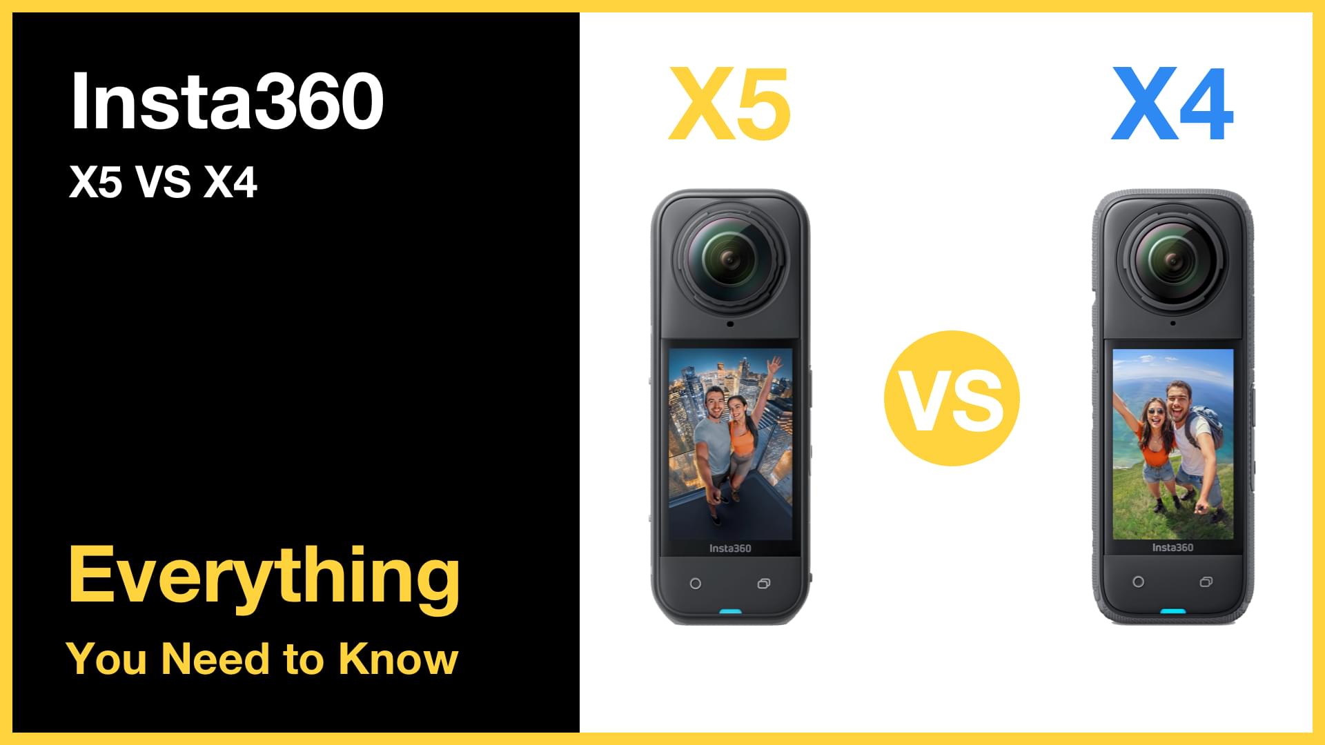 Insta360 X5 VS Insta360 X4 - Everything You Need to Know