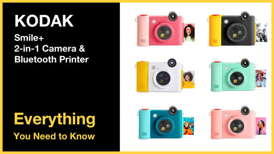KODAK Smile+ 2-in-1 Digital Instant Print Camera & Wireless Bluetooth Photo Printer - Everything You Need to Know