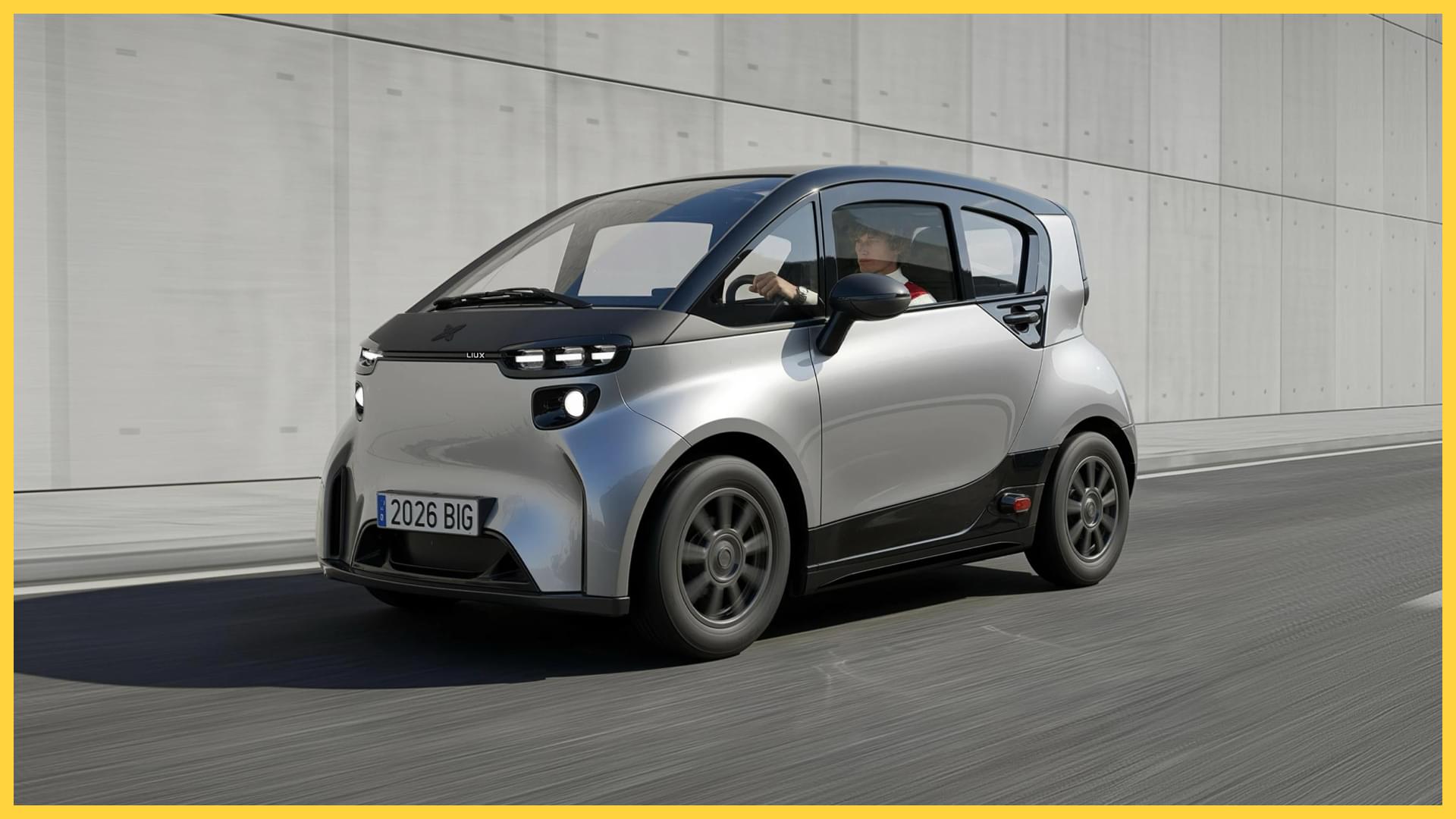 LIUX BIG - The Ultra-Light Flax Fiber Electric Microcar