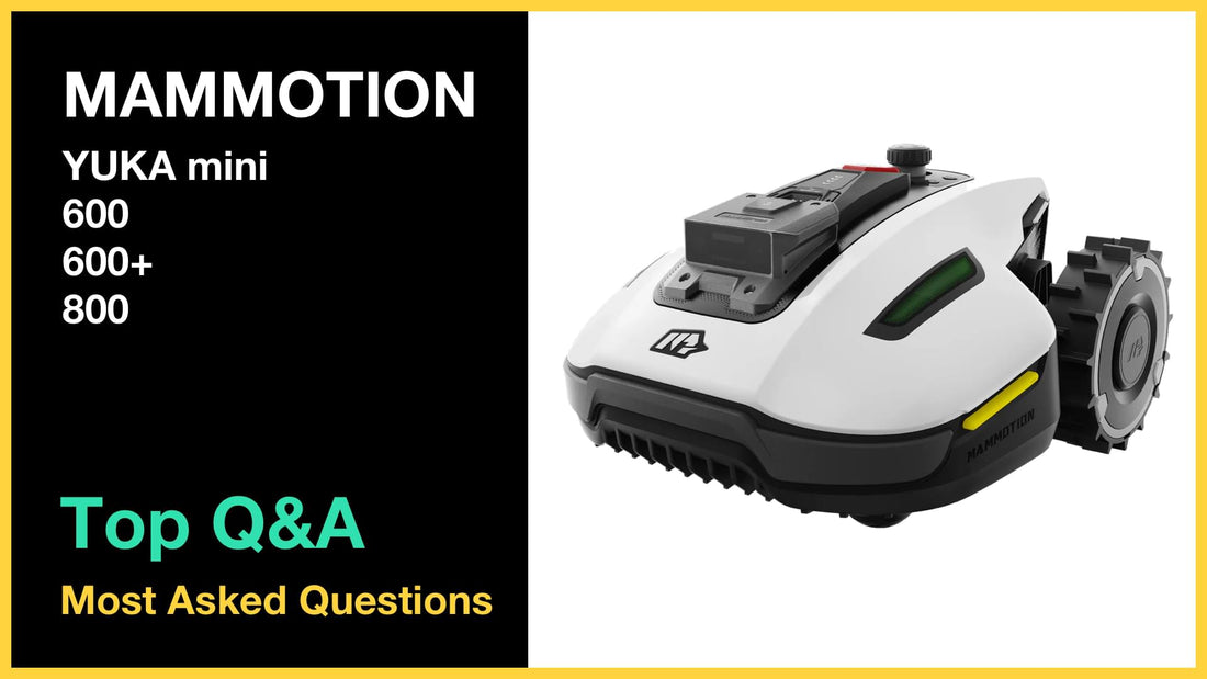 MAMMOTION YUKA mini - Top 10 Questions and Answers