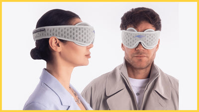 Manta PRO Sleep Mask - 100% Blackout for Side Sleepers