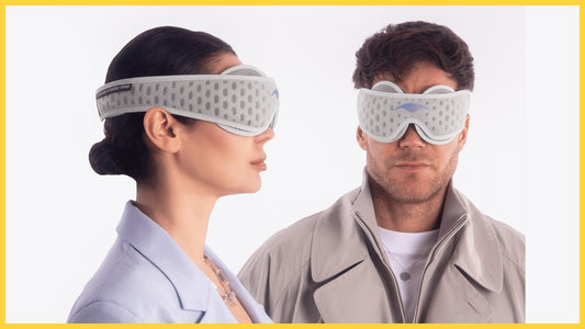 Manta PRO Sleep Mask - 100% Blackout for Side Sleepers