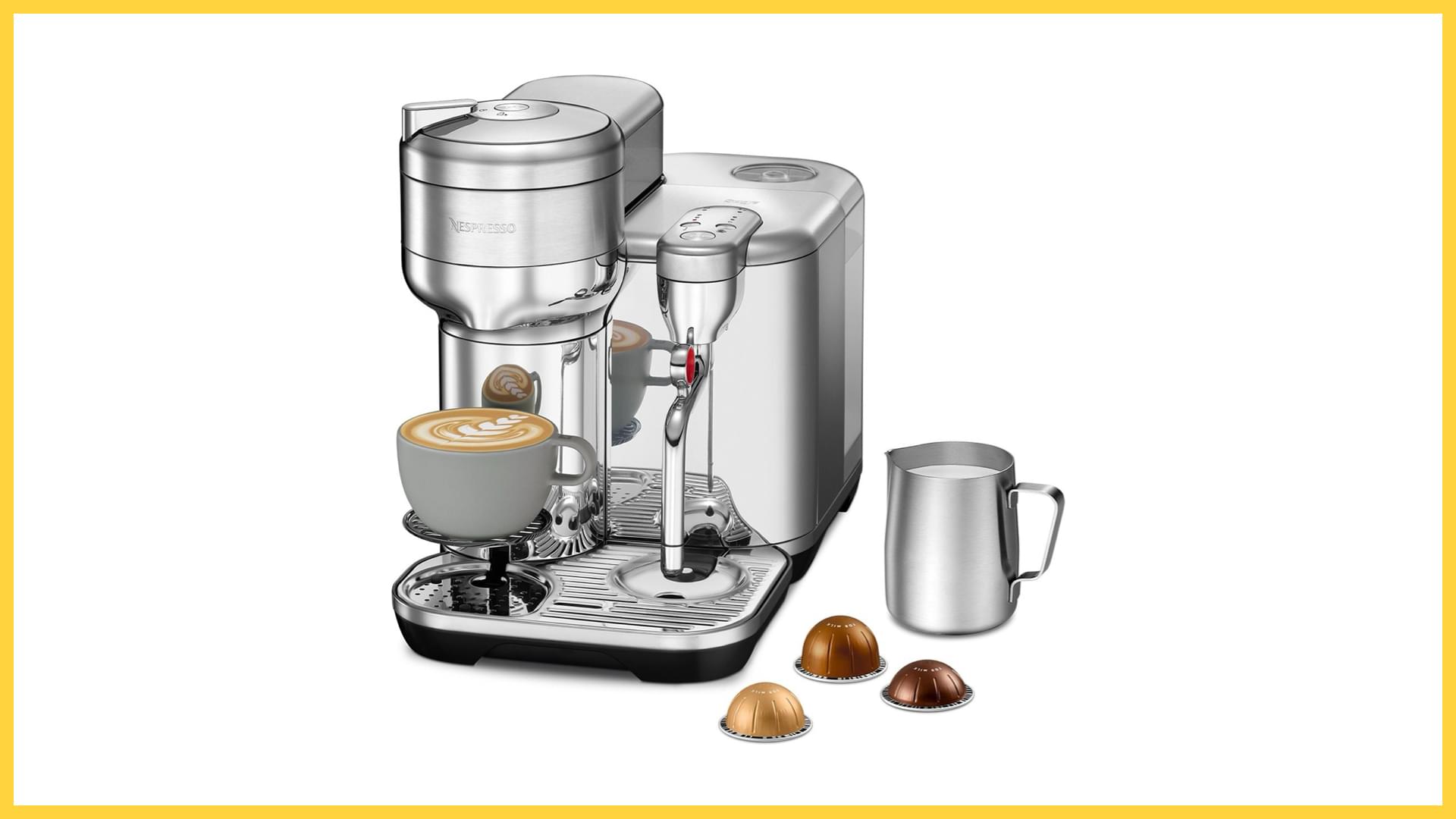 Nespresso Vertuo Creatista - Barista-Grade Milk & Pod Ease