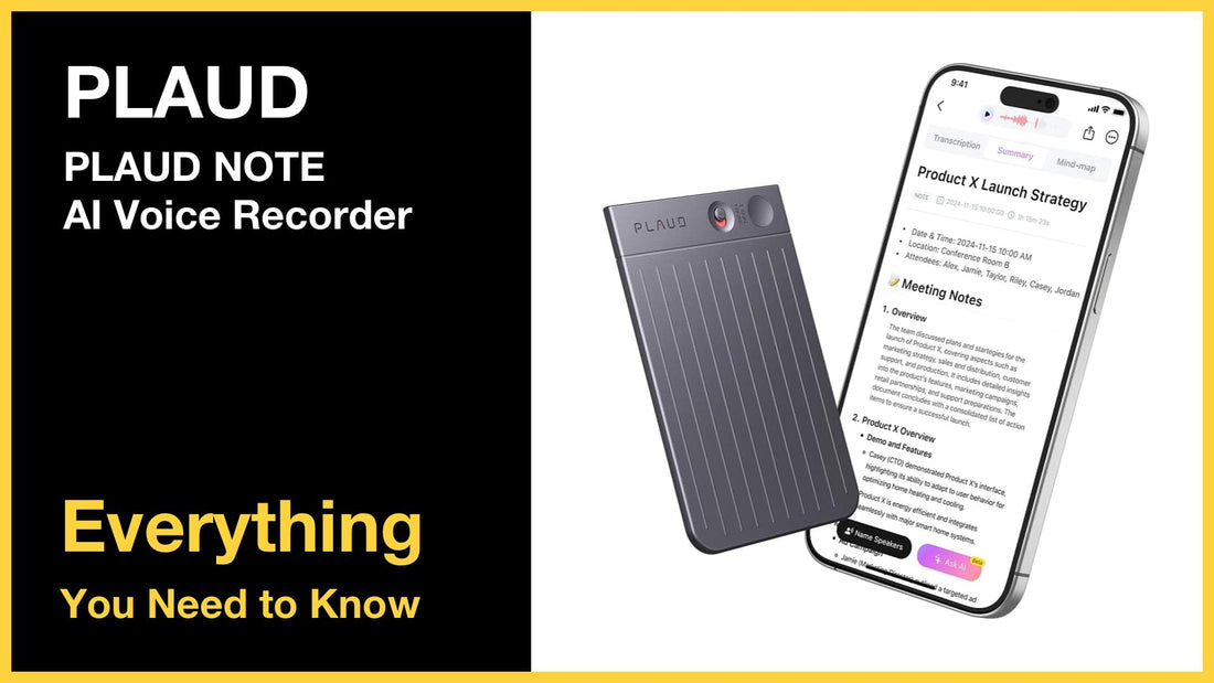 PLAUD NOTE AI Voice Recorder - Everything You Need to Know
