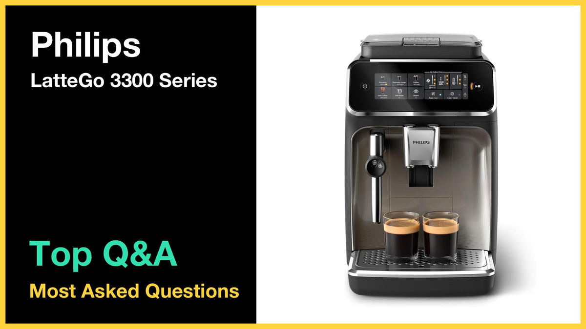 Philips LatteGo 3300 - Top 10 Questions and Answers