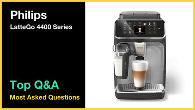 Philips LatteGo 4400 - Top 10 Questions and Answers