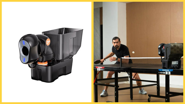 PongBot Nova S Pro - Portable Smart Table Tennis Training Robot