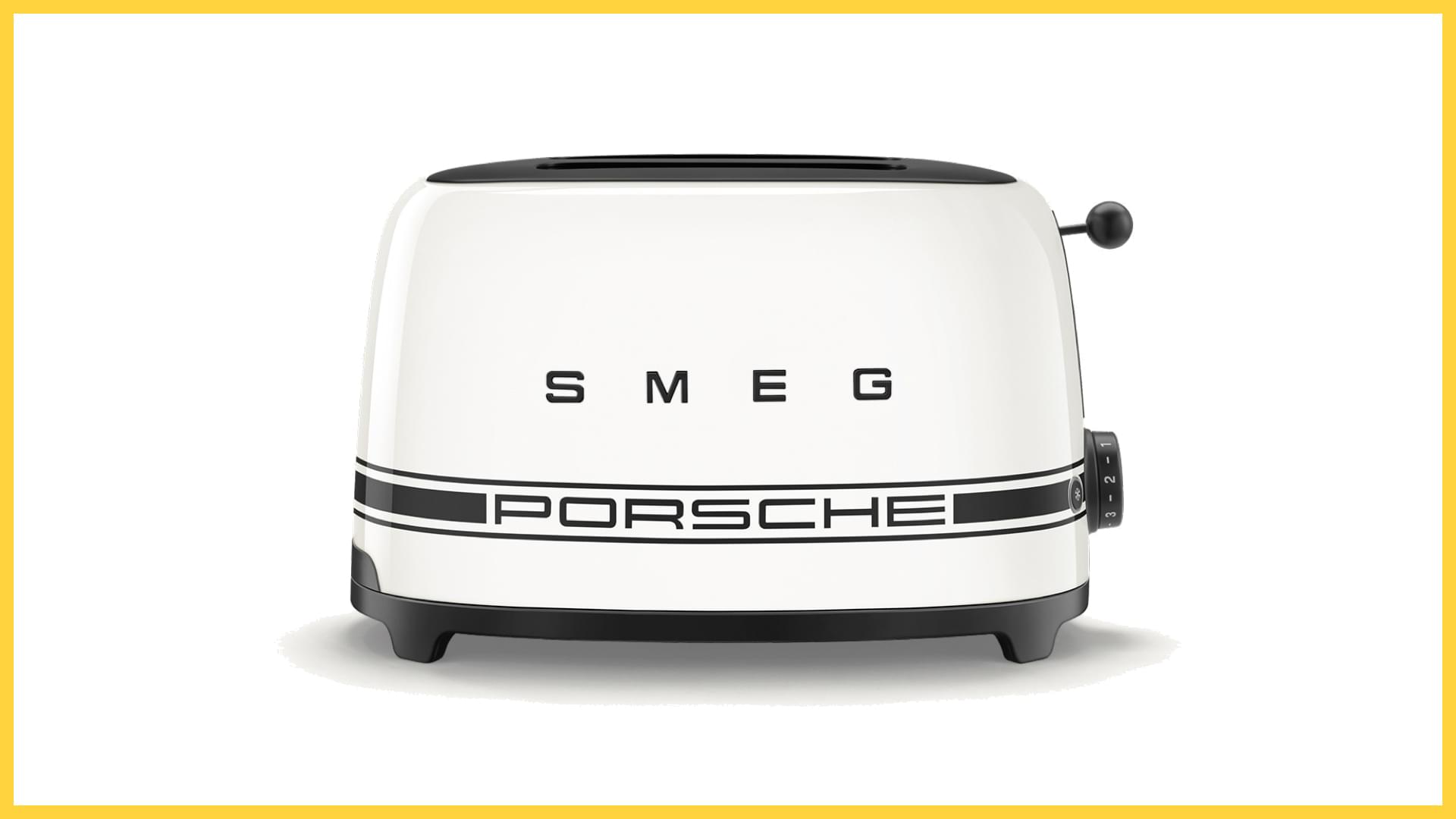 SMEG x Porsche TSF01 Toaster - 911-Inspired Luxury Toaster